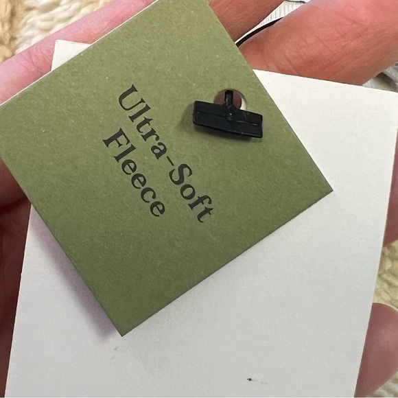 Goodfellow Men's Cream Hoodie Ultra-Soft Fleece Sweater Size L - Picture 7 of 13